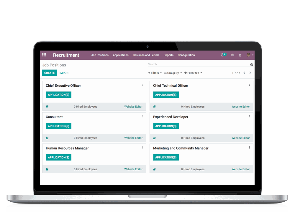Odoo text and image block